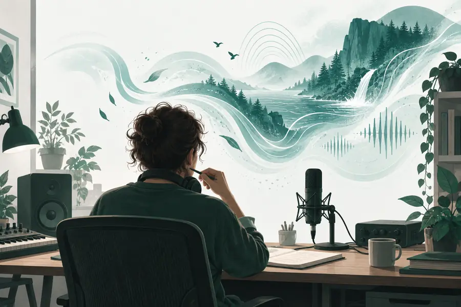 Illustration accompanying an initial sound idea